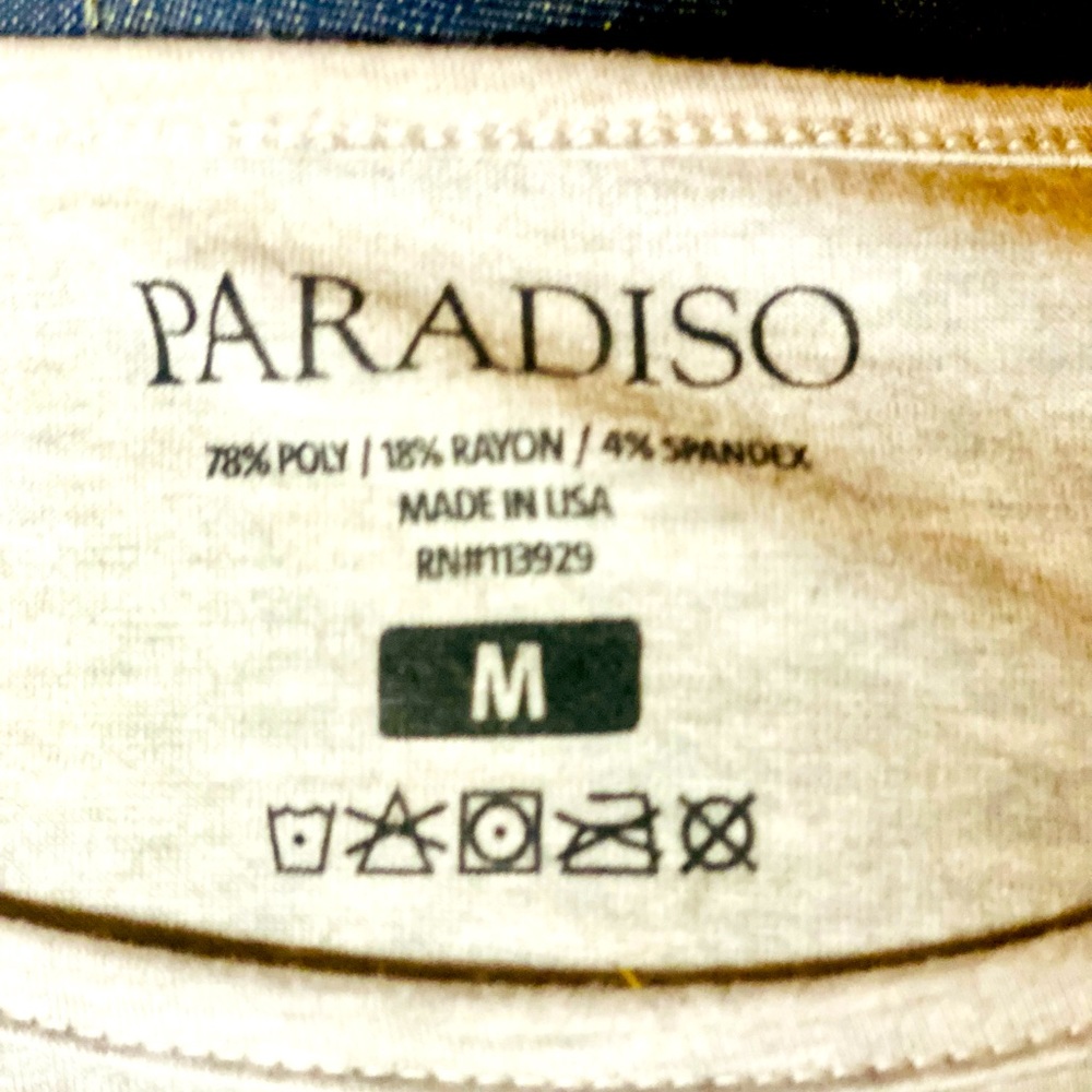 *MARKDOWN* NWOT Paradiso Long-Sleeved Tee - Picture 5 of 5